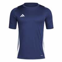 Adidas Мъжка Риза Tiro 24 Training T-Shirt Mens Отбор Нви/Бял 