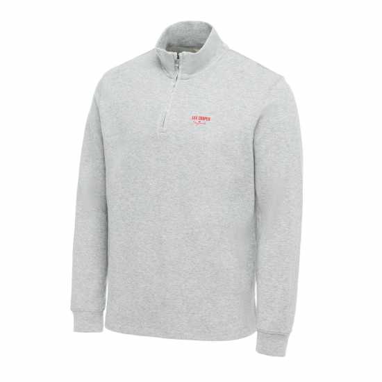 Lee Cooper C Quarter Zip Сиво 