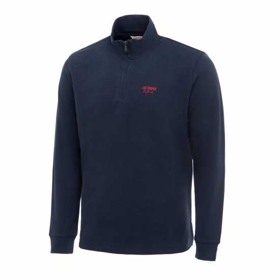 Lee Cooper C Quarter Zip Морска синьо 