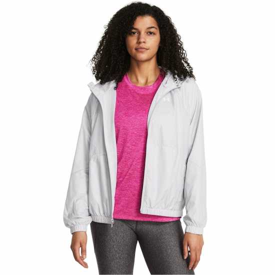 Under Armour Rival Sport Windbreaker Women's Хало Сиво Дамски грейки