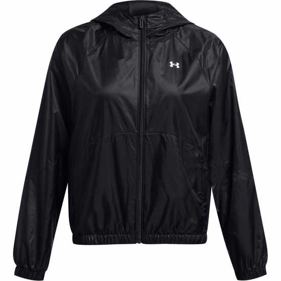 Under Armour Rival Sport Windbreaker Women's Черно/бяло Дамски грейки