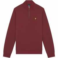 Lyle And Scott Lyle Half Zip Sn00 Бордово 