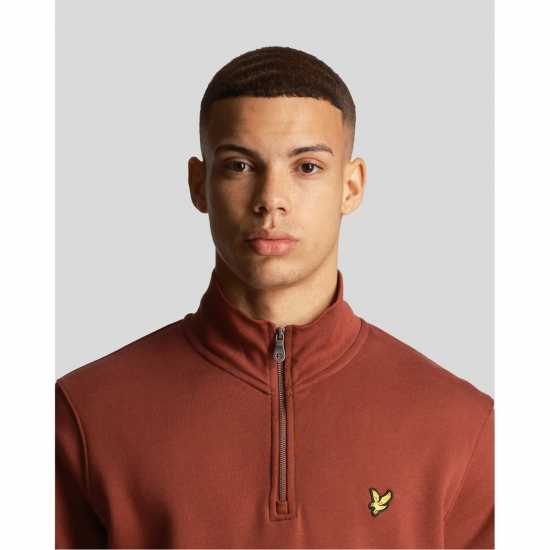 Lyle And Scott Lyle Half Zip Sn00 Бордово 