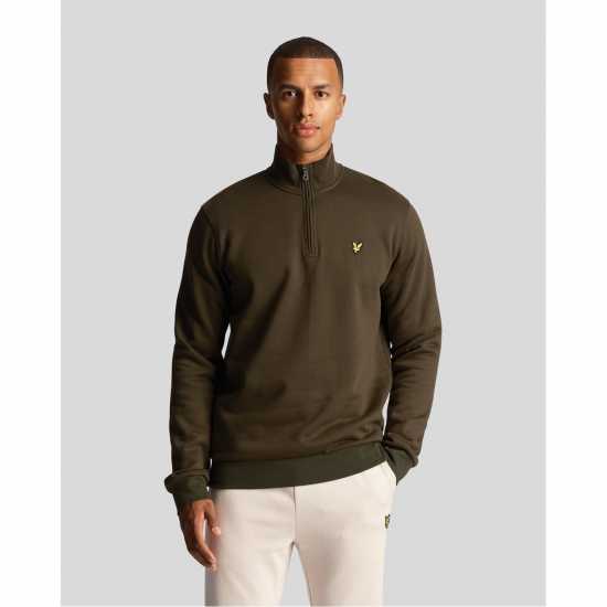 Lyle And Scott Lyle Half Zip Sn00 Планинска Мос 