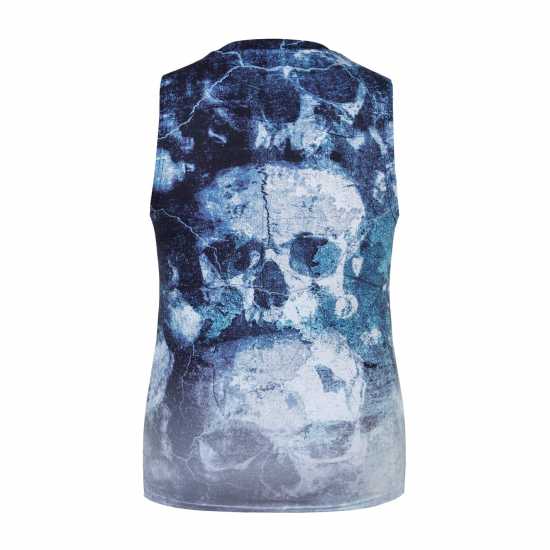 Firetrap Sub Vest Mens Череп Мъжки ризи