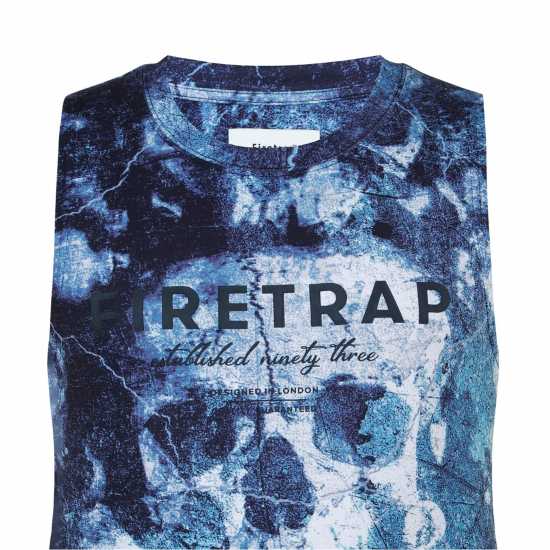 Firetrap Sub Vest Mens Череп Мъжки ризи