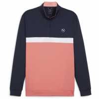 Puma Colorblock Quarter Zip  