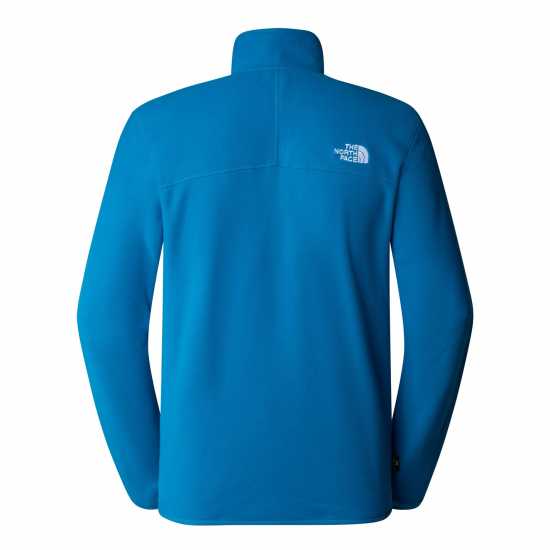 Мъжки Полар С Цип The North Face Tnf 100 Glacier Quarter Zip Fleece Mens Син RBI Мъжки полар