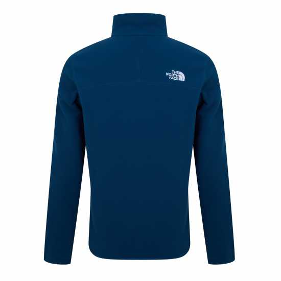 Мъжки Полар С Цип The North Face Tnf 100 Glacier Quarter Zip Fleece Mens Полунощно петрол Мъжки полар