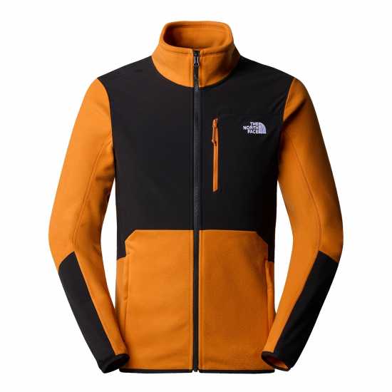 Мъжки Полар С Цип The North Face Tnf 100 Glacier Quarter Zip Fleece Mens Оранжево Мъжки полар