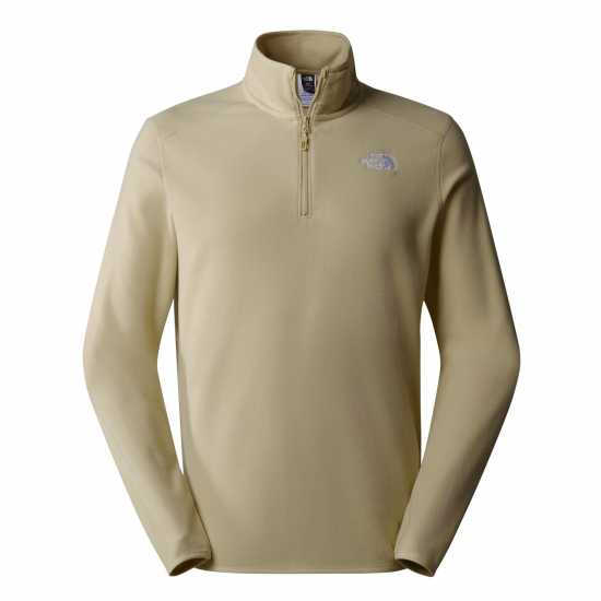 Мъжки Полар С Цип The North Face Tnf 100 Glacier Quarter Zip Fleece Mens Гравий Мъжки полар