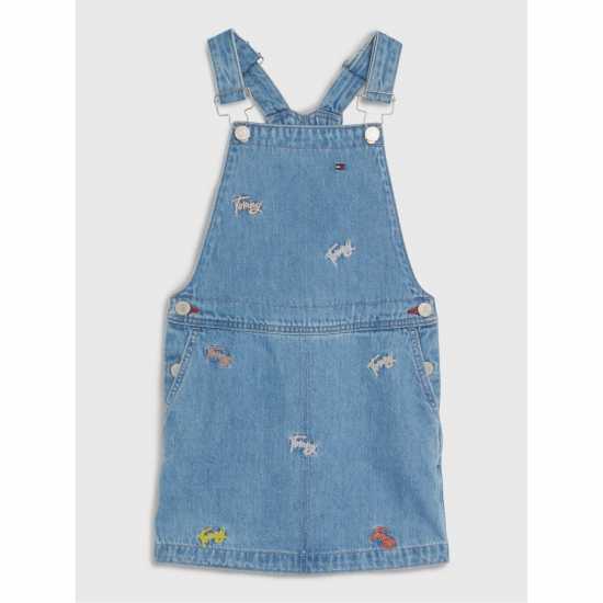 Tommy Hilfiger Dungaree Logo Dress  