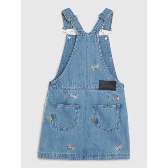 Tommy Hilfiger Dungaree Logo Dress  