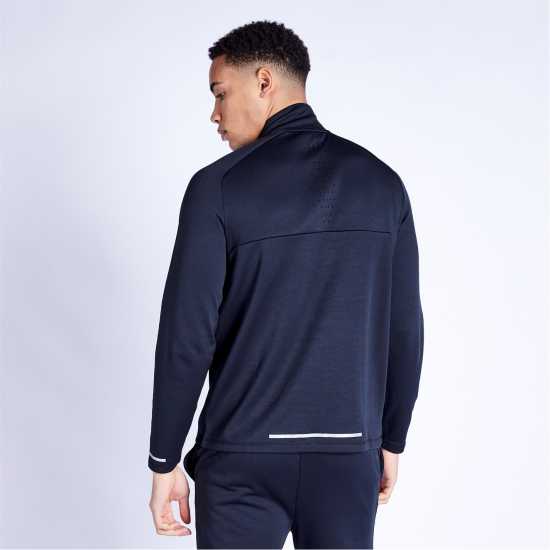 11 Degrees Oxygen Quarter Zip Top - Black  Мъжки полар