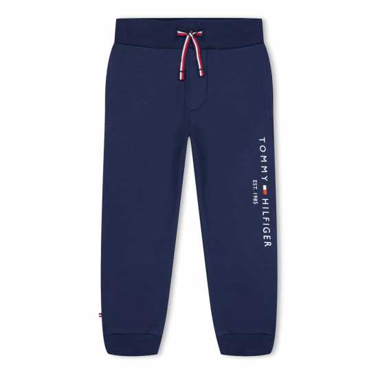 Tommy Hilfiger Essential Crew Neck Jogger Set Нави C87 