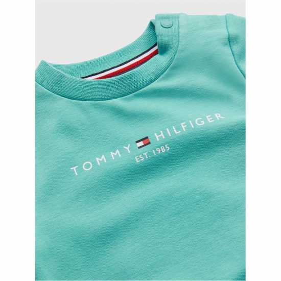 Tommy Hilfiger Essential Crew Neck Jogger Set Океанска течност 