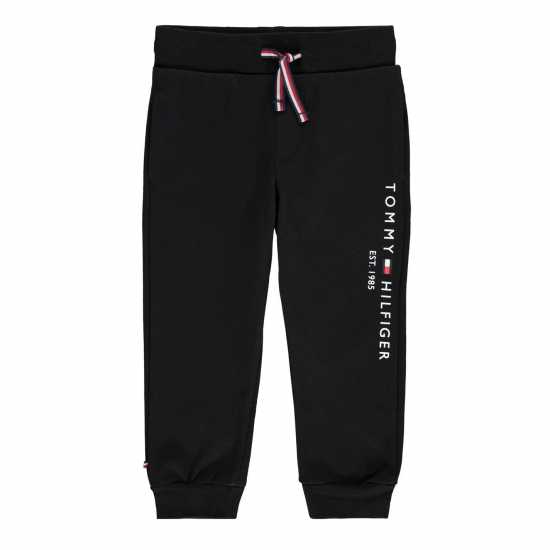 Tommy Hilfiger Essential Crew Neck Jogger Set Черно BDS 