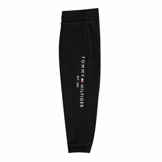 Tommy Hilfiger Essential Crew Neck Jogger Set Черно BDS 