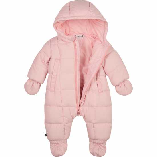 Tommy Hilfiger Hooded Snowsuit Babies Розово TJS 