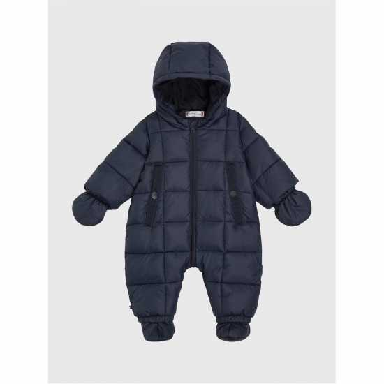 Tommy Hilfiger Hooded Snowsuit Babies Пустинно небе DW5 