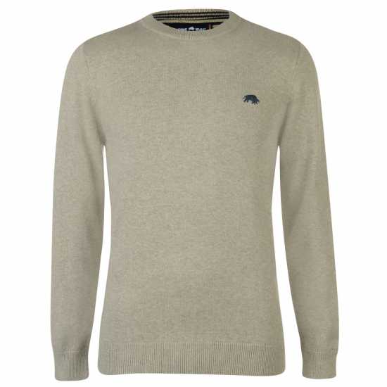 Плетен Пуловер Raging Bull Raging Knit Jumper  Mens Big and Tall