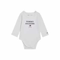 Tommy Hilfiger Logo Bodysuit Babies  