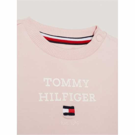 Tommy Hilfiger Baby Th Logo Set Весело розово Kids