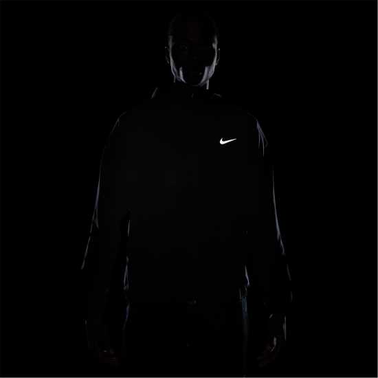 Nike Form Men's Dri-FIT Hooded Versatile Jacket Черно/сребро 