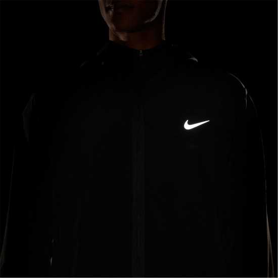 Nike Form Men's Dri-FIT Hooded Versatile Jacket Черно/сребро 