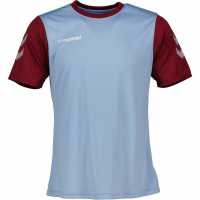 Hummel Match Jersey 99 Арг Блу/Мроон Мъжко облекло за едри хора