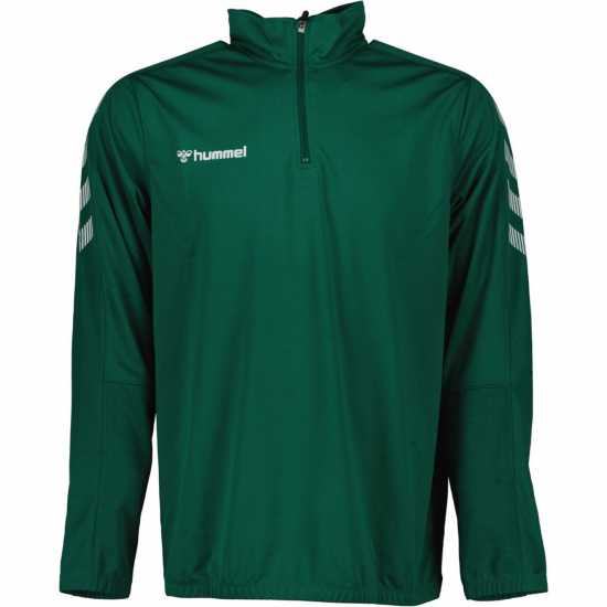 Hummel Hlf Zip Sweat 99 Evergreen Футболни тренировъчни горнища