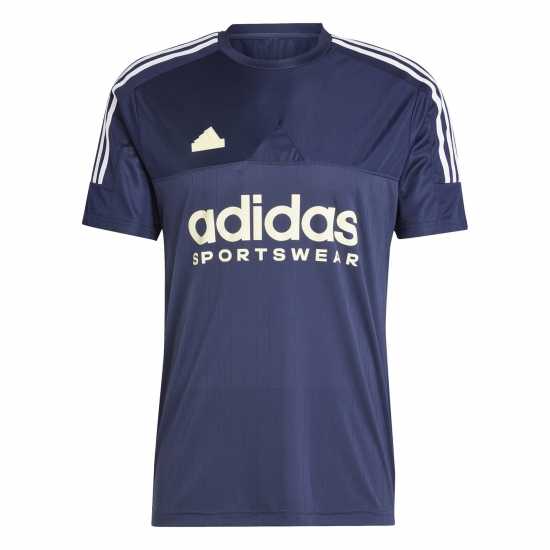 Adidas Мъжка Риза Tiro T-Shirt Mens Легендарна чернина Футболни тренировъчни горнища