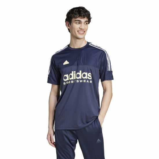 Adidas Мъжка Риза Tiro T-Shirt Mens Легендарна чернина Футболни тренировъчни горнища