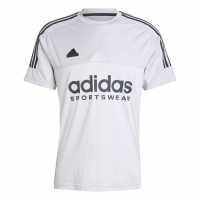 Adidas Мъжка Риза Tiro T-Shirt Mens Сиво Две/Черно 