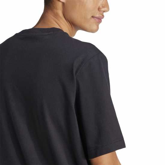 Adidas Мъжка Риза Utility T-Shirt Mens Черно Мъжки ризи