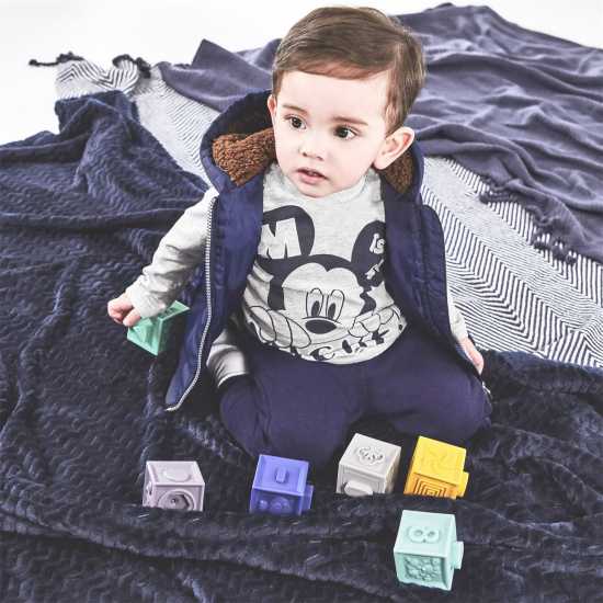 Character Baby Gilet Set Мики Маус Детски якета и палта