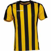 Hummel Stripe Jersey In99 Черно/Спортно Жълто Футболни тренировъчни горнища