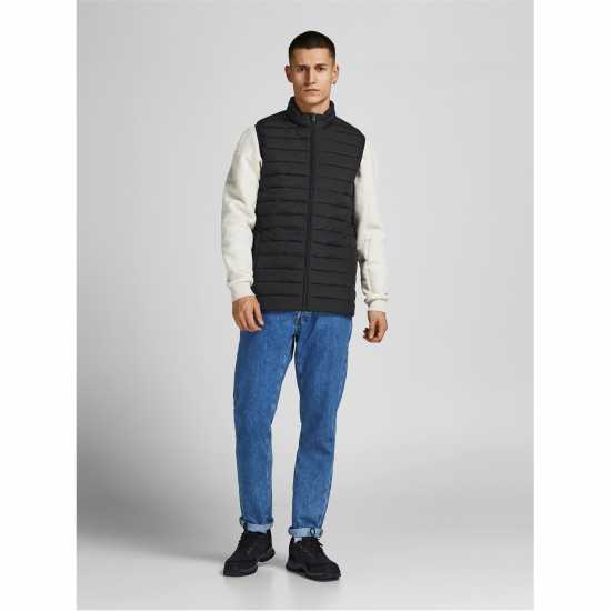 Jack And Jones Recycled Bodywarmer Черно Мъжки грейки