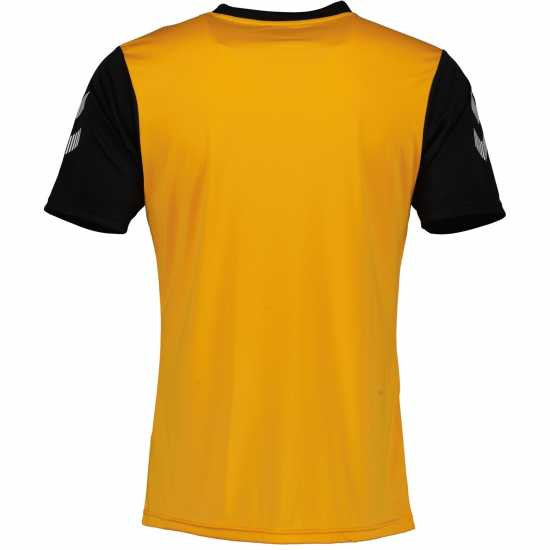 Hummel Match Jersey Jn99 Янтар/Черен Футболни тренировъчни горнища