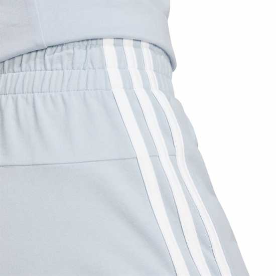 Adidas Essential 3 Stripe Shorts Halo Blue Дамски къси панталони