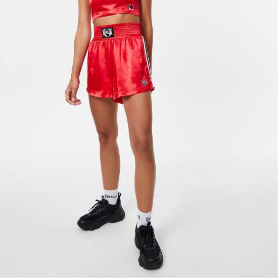 Everlast Satin Short Червено Дамски къси панталони