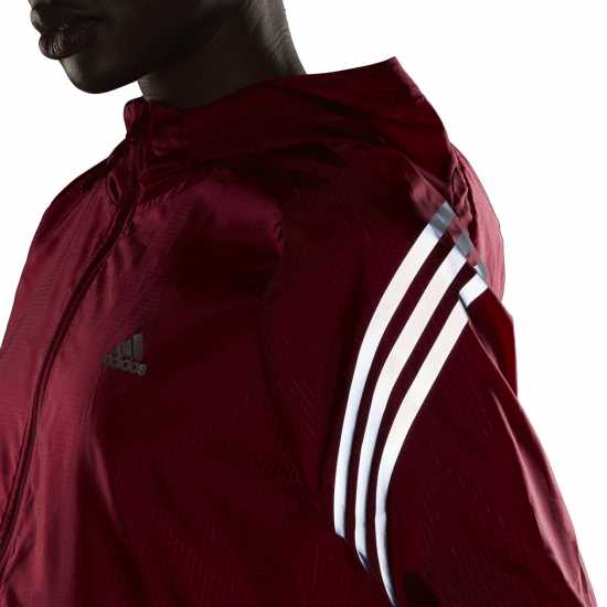 Adidas Run Icons 3-Stripes Hooded Running Windbreaker Womens  Дамски грейки