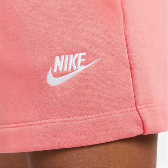 Nike Дамски Шорти Sportswear Essential French Terry Shorts Womens Морско Корал Дамски къси панталони