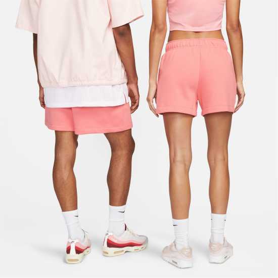 Nike Дамски Шорти Sportswear Essential French Terry Shorts Womens Морско Корал Дамски къси панталони