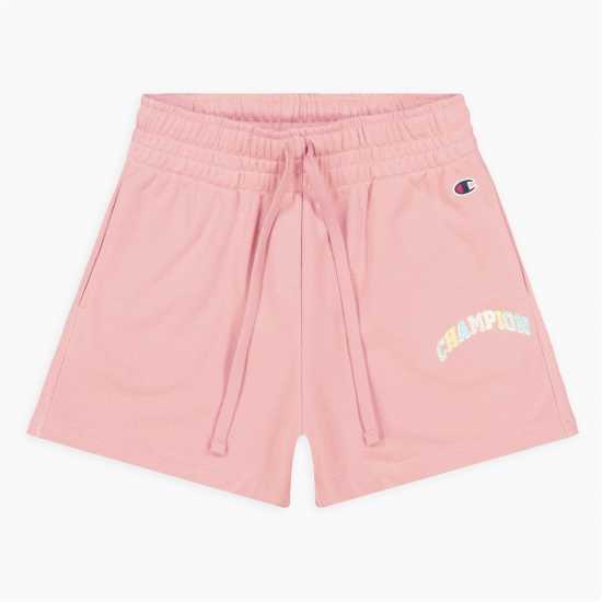 Champion High Waisted Shorts Розово PS092 Дамски къси панталони