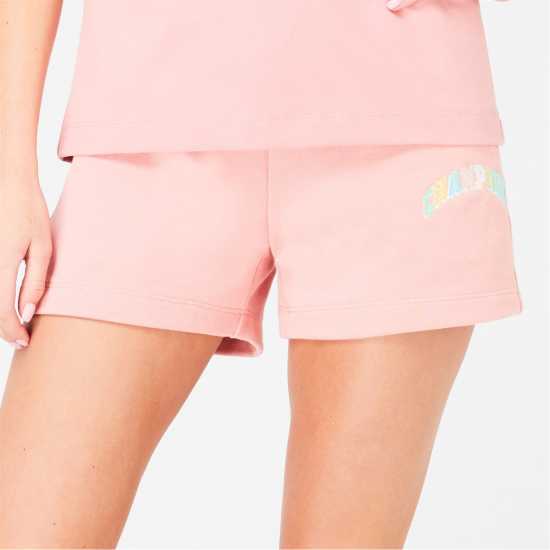 Champion High Waisted Shorts Розово PS092 Дамски къси панталони