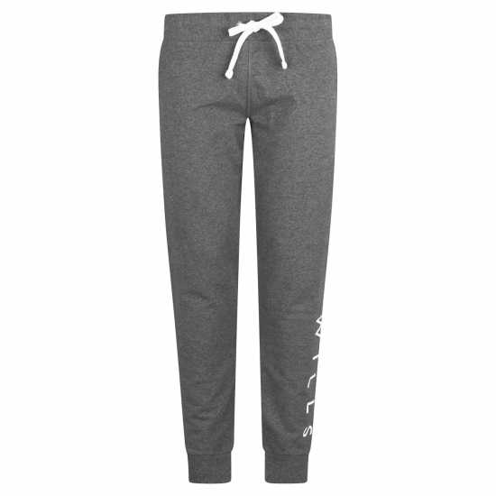 Jack Wills Lingham Wills Logo Joggers Чарк Марл Дамски долнища на анцуг