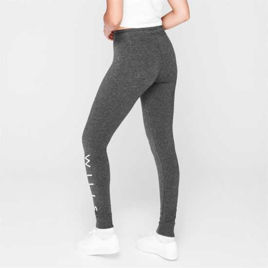 Jack Wills Lingham Wills Logo Joggers Чарк Марл Дамски долнища на анцуг