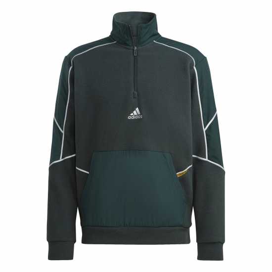 Adidas Essentials Reflect-In-The-Dark Polar Fleece Quarte Mens  Мъжки полар