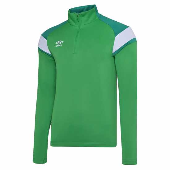 Umbro Half Zip Top Sn99 Изумруд/Богата Мъжки полар